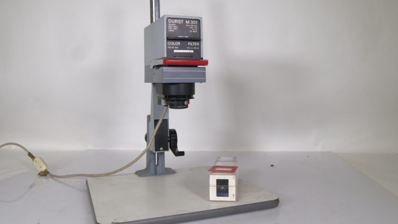Durst M301 fotopapier vergroter met Neoneg lens (donkere kamer apparatuur, getest & werkend)