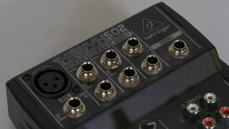 Behringer Xenyx 502 compacte 5-kanaals analoge mixer (niet getest, zonder voedingskabel) - Afbeelding 4