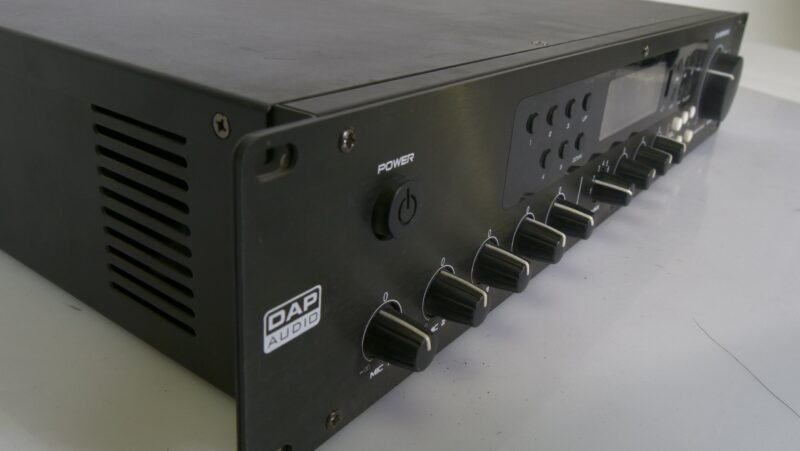 DAP Audio ZA-9250TU 250W 4-Zone Mixer Versterker met USB/FM/MP3 - Afbeelding 6