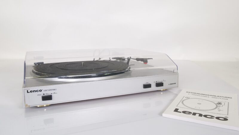 Lenco L-3866USB platenspeler met USB-aansluiting en stofkap - Afbeelding 2