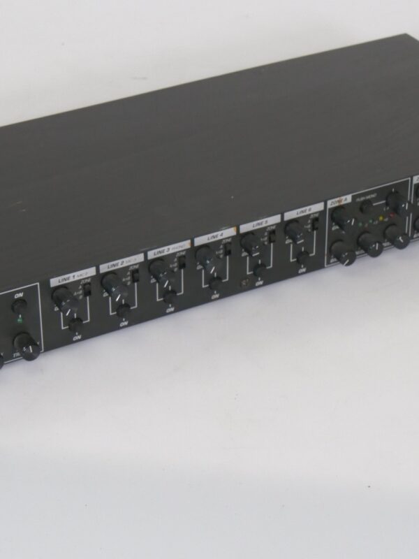 Numark RMS 6 Professionele 19" Rack Mixer (zonder voeding)