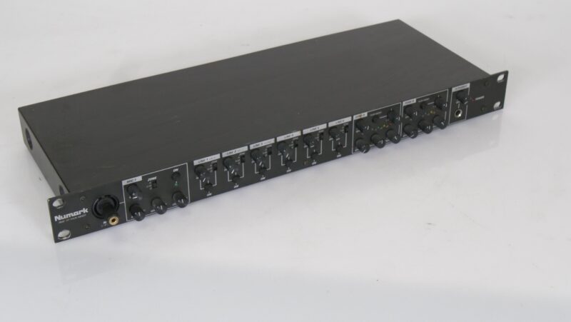 Numark RMS 6 Professionele 19" Rack Mixer (zonder voeding)