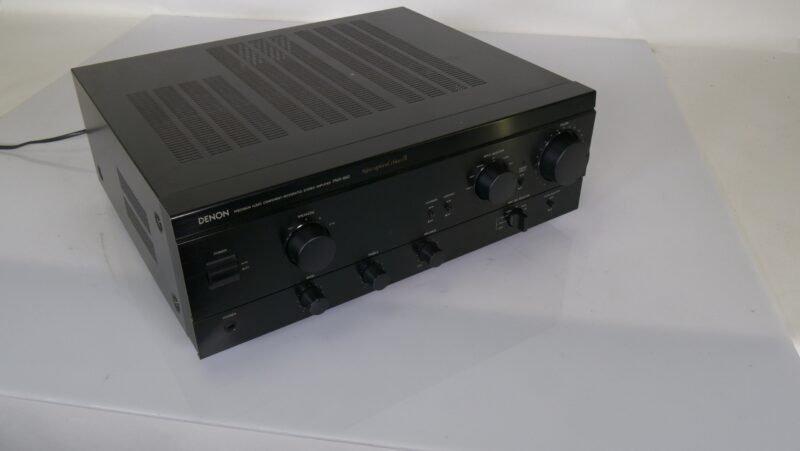 Denon PMA-860 geïntegreerde stereoversterker – New Optical Class A (Japan, 1990) - Afbeelding 2