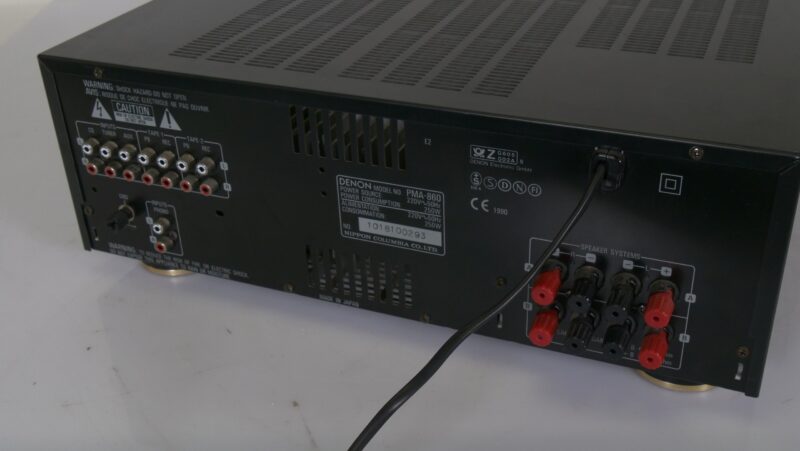 Denon PMA-860 geïntegreerde stereoversterker – New Optical Class A (Japan, 1990) - Afbeelding 6