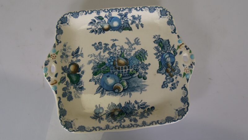 Mason’s Patent Ironstone “Fruit Basket” roomstel – Engeland, ca. 1950–1960 - Afbeelding 5