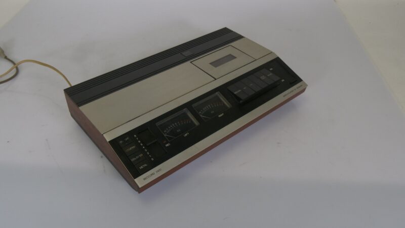 Bang & Olufsen Beocord 2400 cassettedeck – werkend vintage Deens design jaren ’70 - Afbeelding 4
