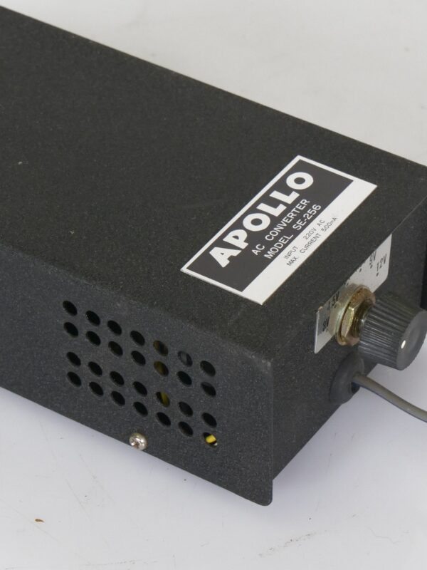 Apollo AC Converter SE-256 – regelbare voeding 3V-12V vintage adapter