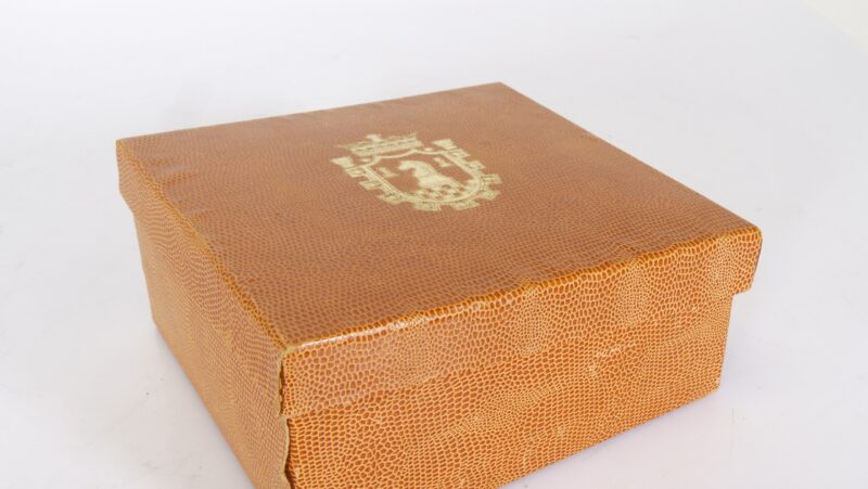 Vintage schaakstukken in luxe doos – volledig, ca. jaren 60 - Afbeelding 3