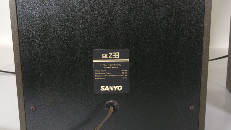 Sanyo speakers - Afbeelding 4