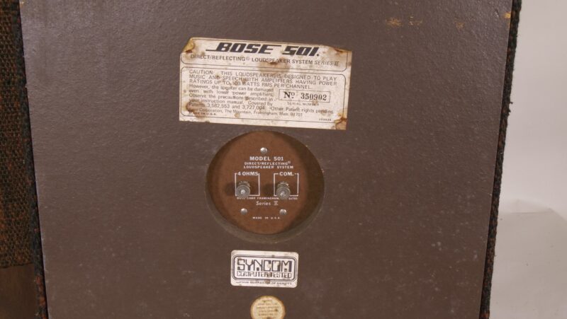 Bose 501 Series II Direct/Reflecting luidsprekers (set van 2, 1977–1982, USA) - Afbeelding 3