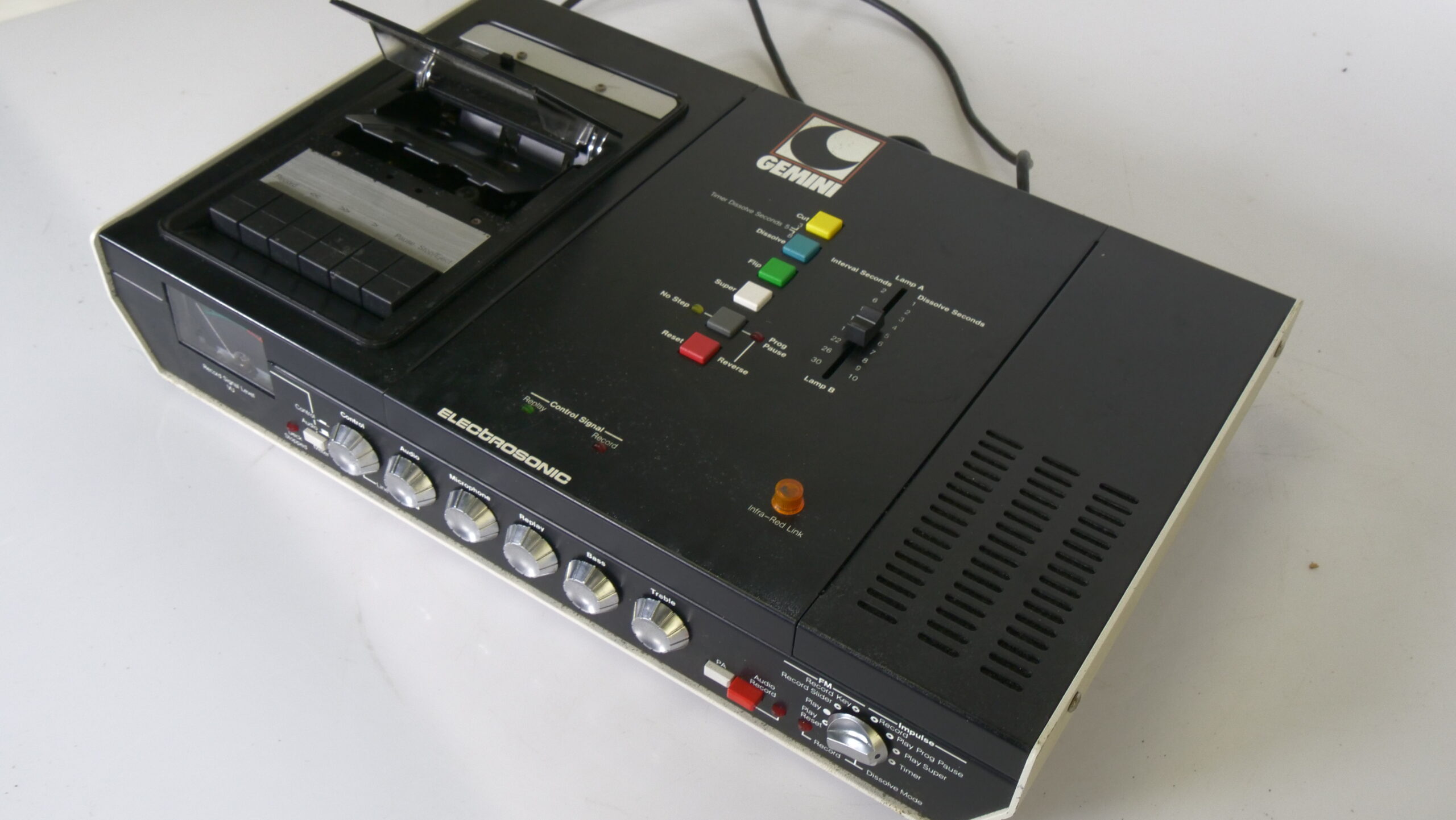 Gemini Electrosonic Recorder met Koffer & Handleiding - Afbeelding 4