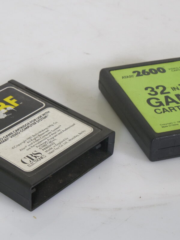 Atari 2600 Cartridges – Gorf & 32-in-1 Games (werkend)