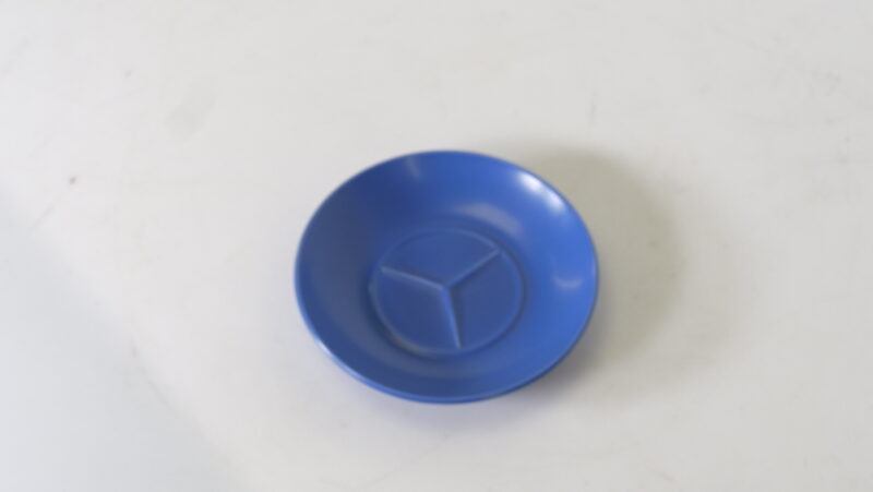 Mercedes-Benz Blue Logo Dish Vintage Collectible - Afbeelding 4