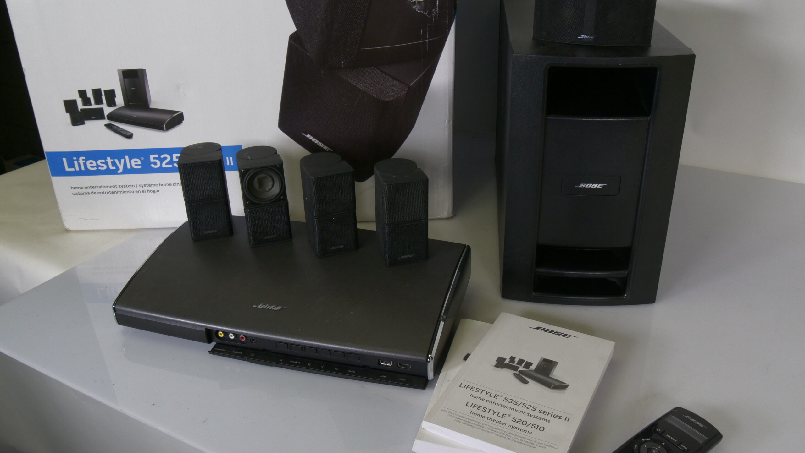 Bose Lifestyle 525 Series II 5.1 Home Cinema Systeem