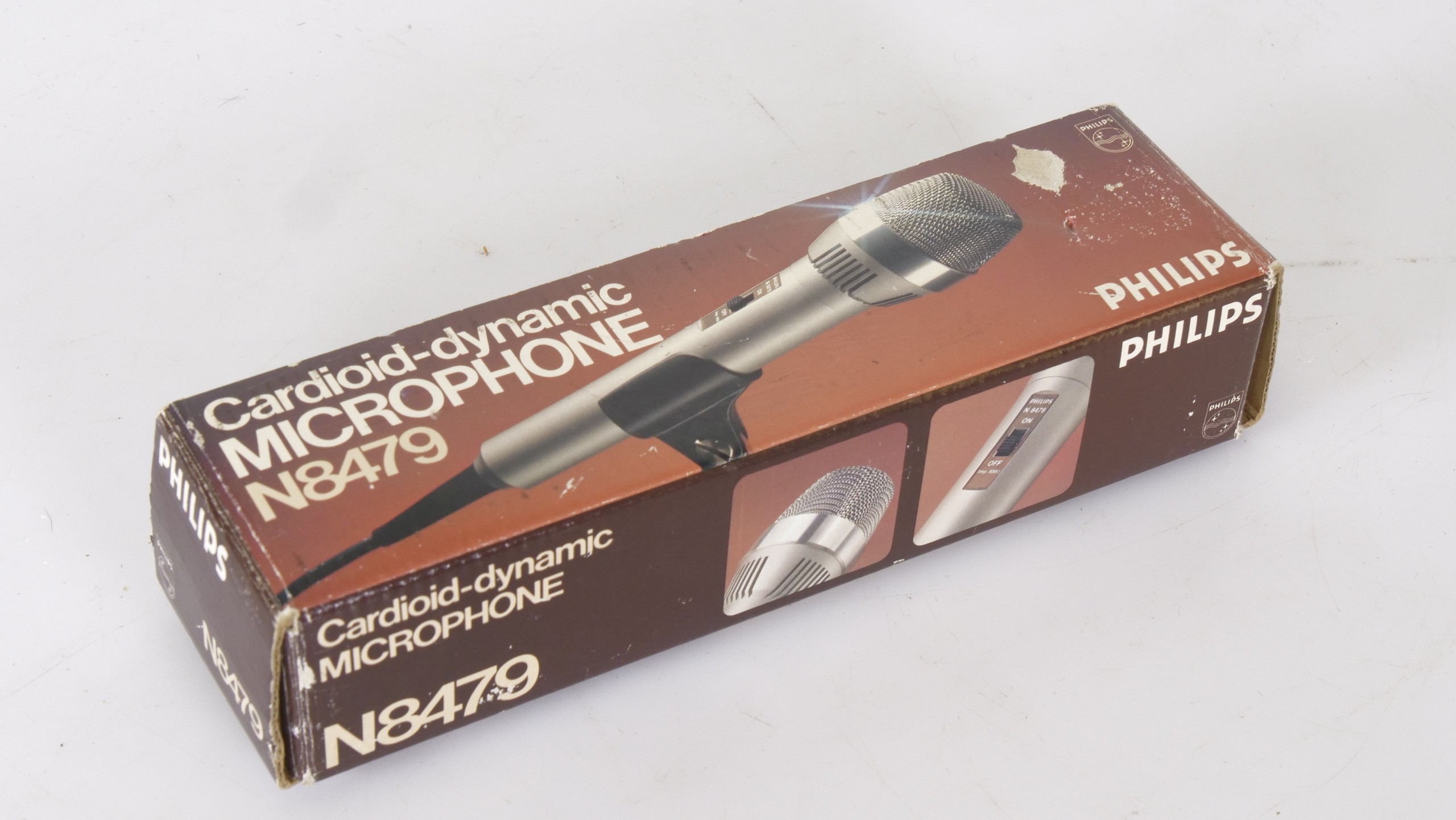 Philips N8479 Cardioid Dynamische Microfoon (met doos) - Afbeelding 3