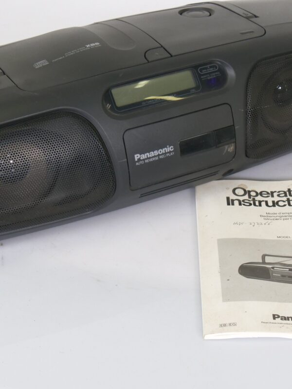 Panasonic RX-DS45 Boombox (CD defect) + Handleiding