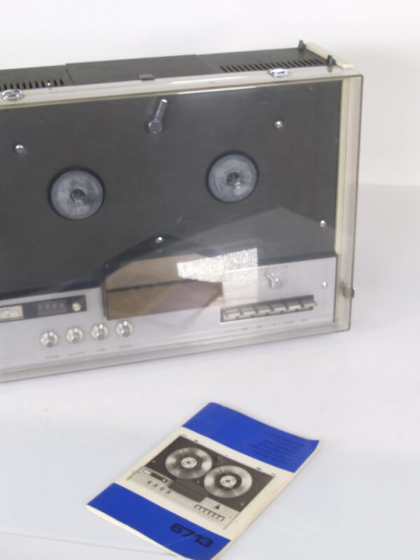 Reel-to-Reel Bandrecorder – Gaat aan, motor stopt – Restauratie