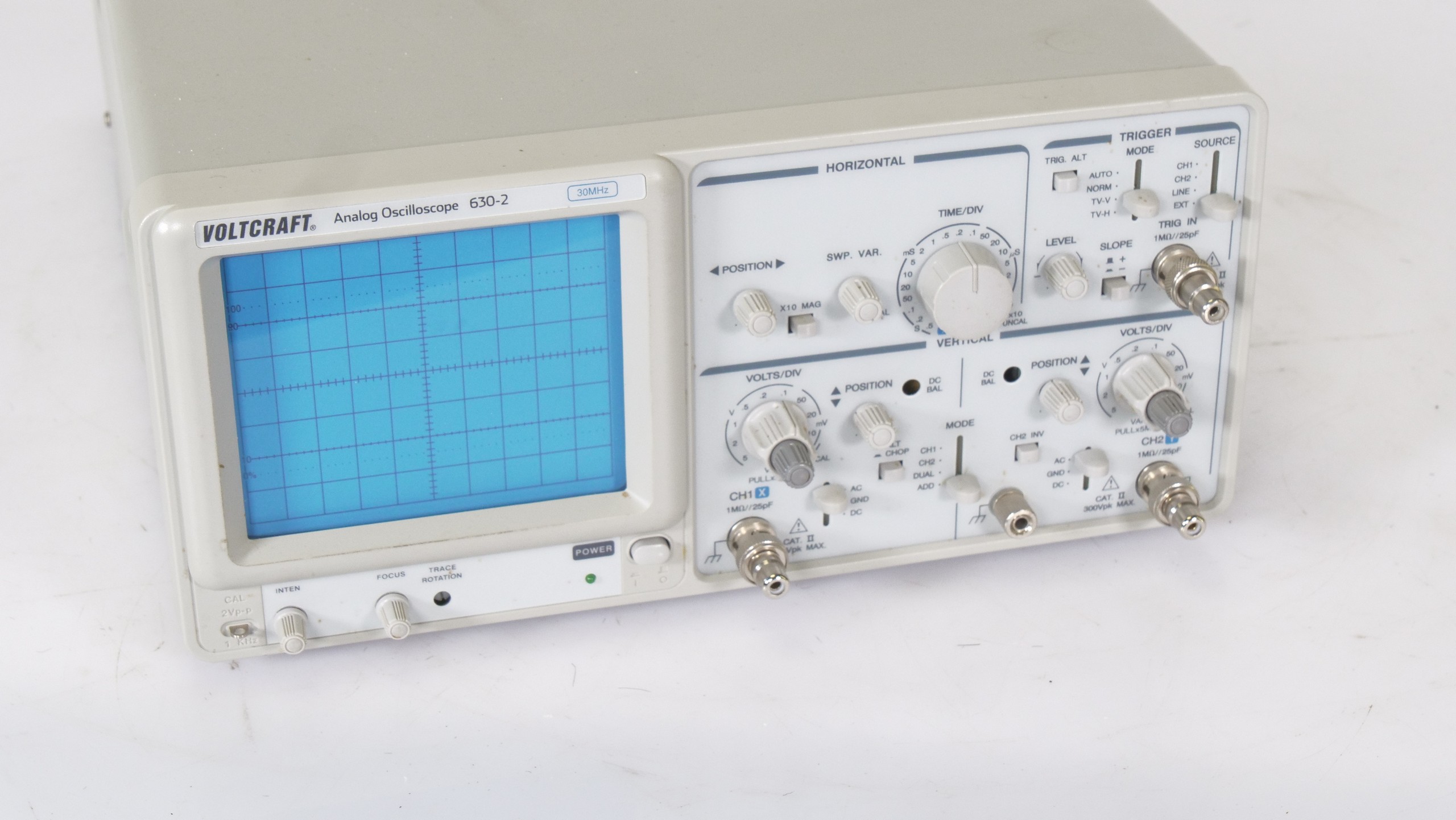 Voltcraft 630-2 Analoge 30MHz Dual-Channel Oscilloscoop