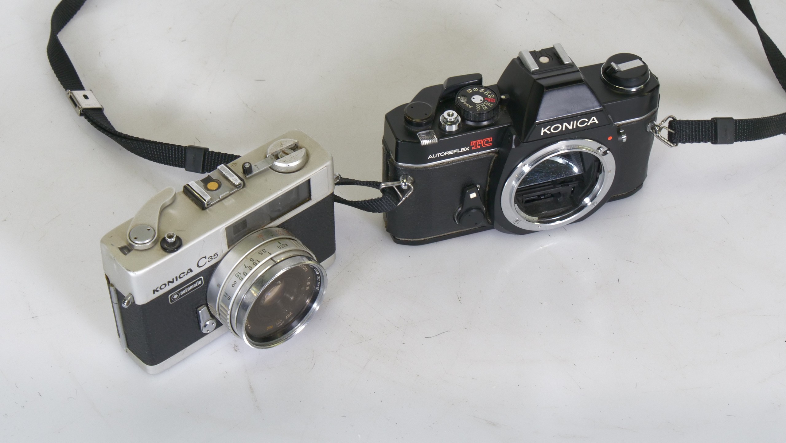 Konica C35 + Autoreflex TC Analoge Camera Set - Afbeelding 2