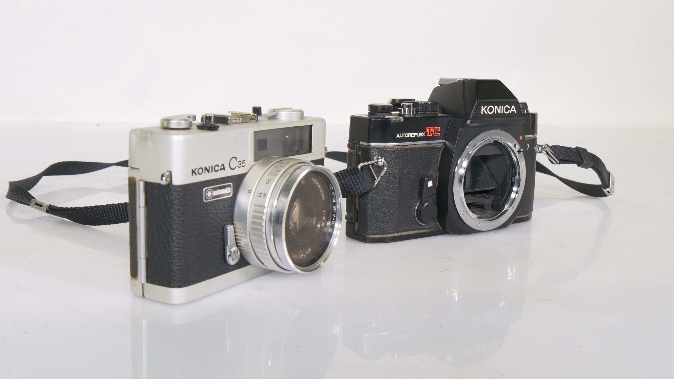 Konica C35 + Autoreflex TC Analoge Camera Set - Afbeelding 3