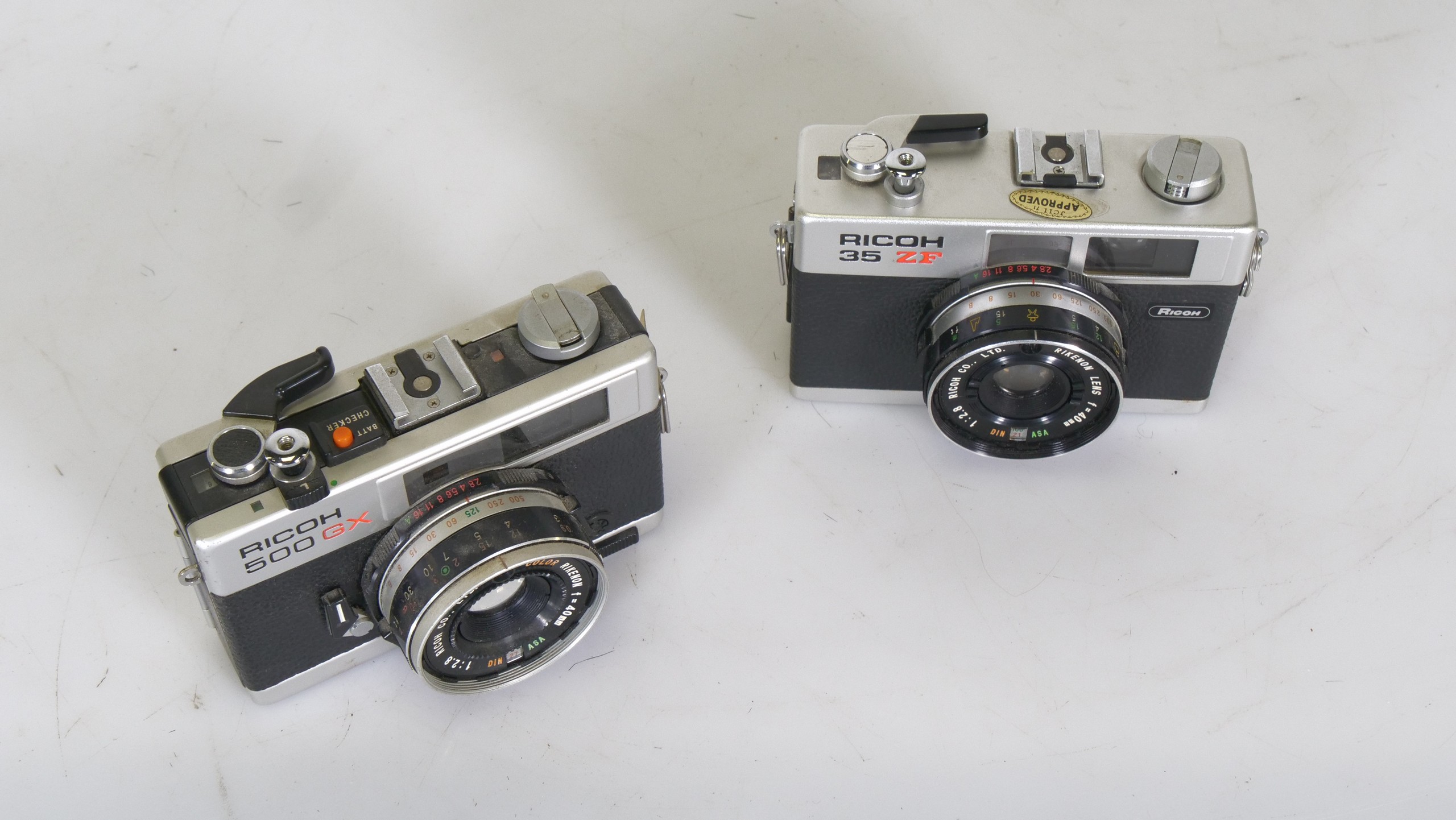 Ricoh 500GX & Ricoh 35 ZF analoge camera set - Afbeelding 4