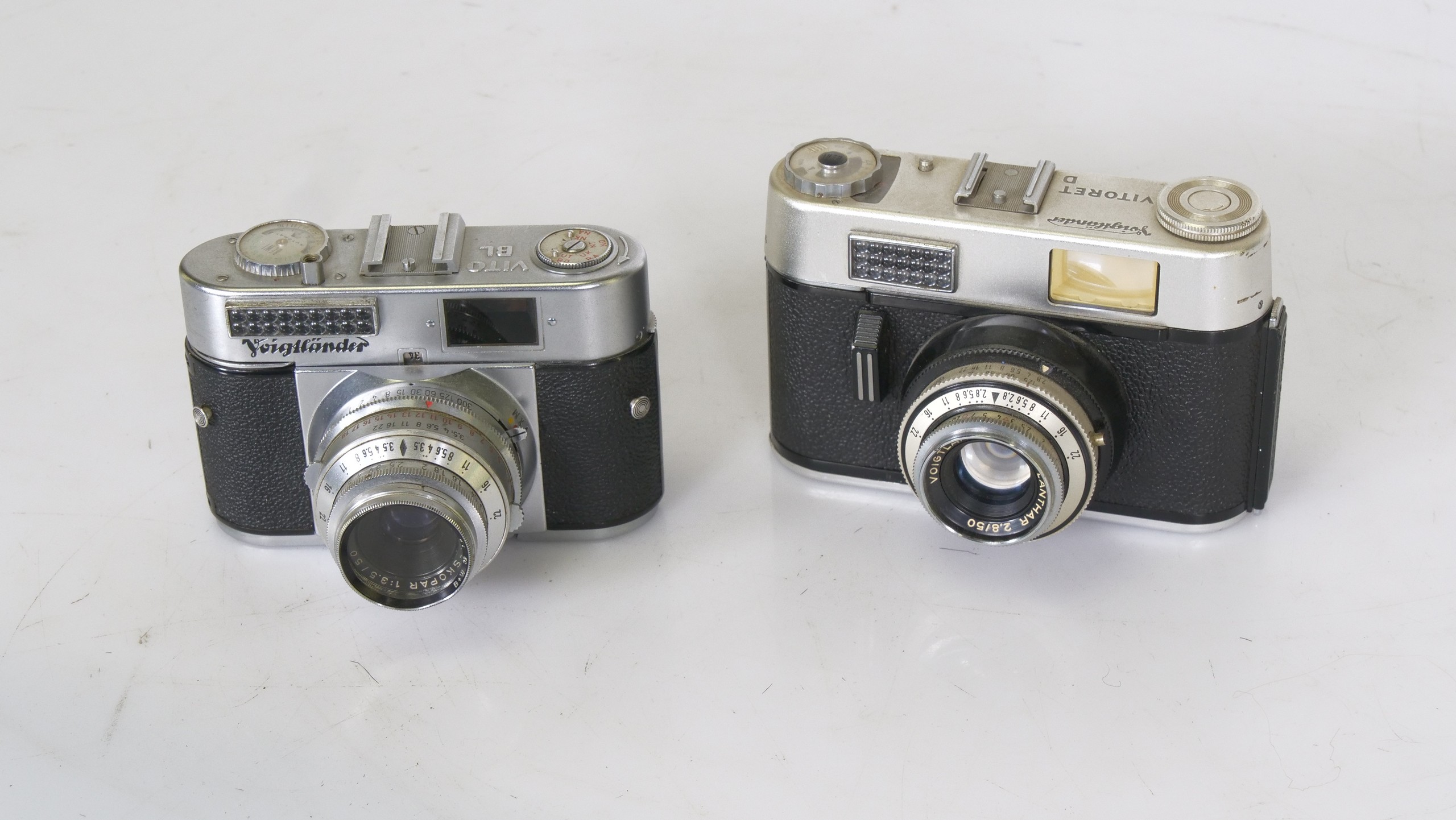 Voigtländer Vito BL & Vitoret D analoge camera set - Afbeelding 3