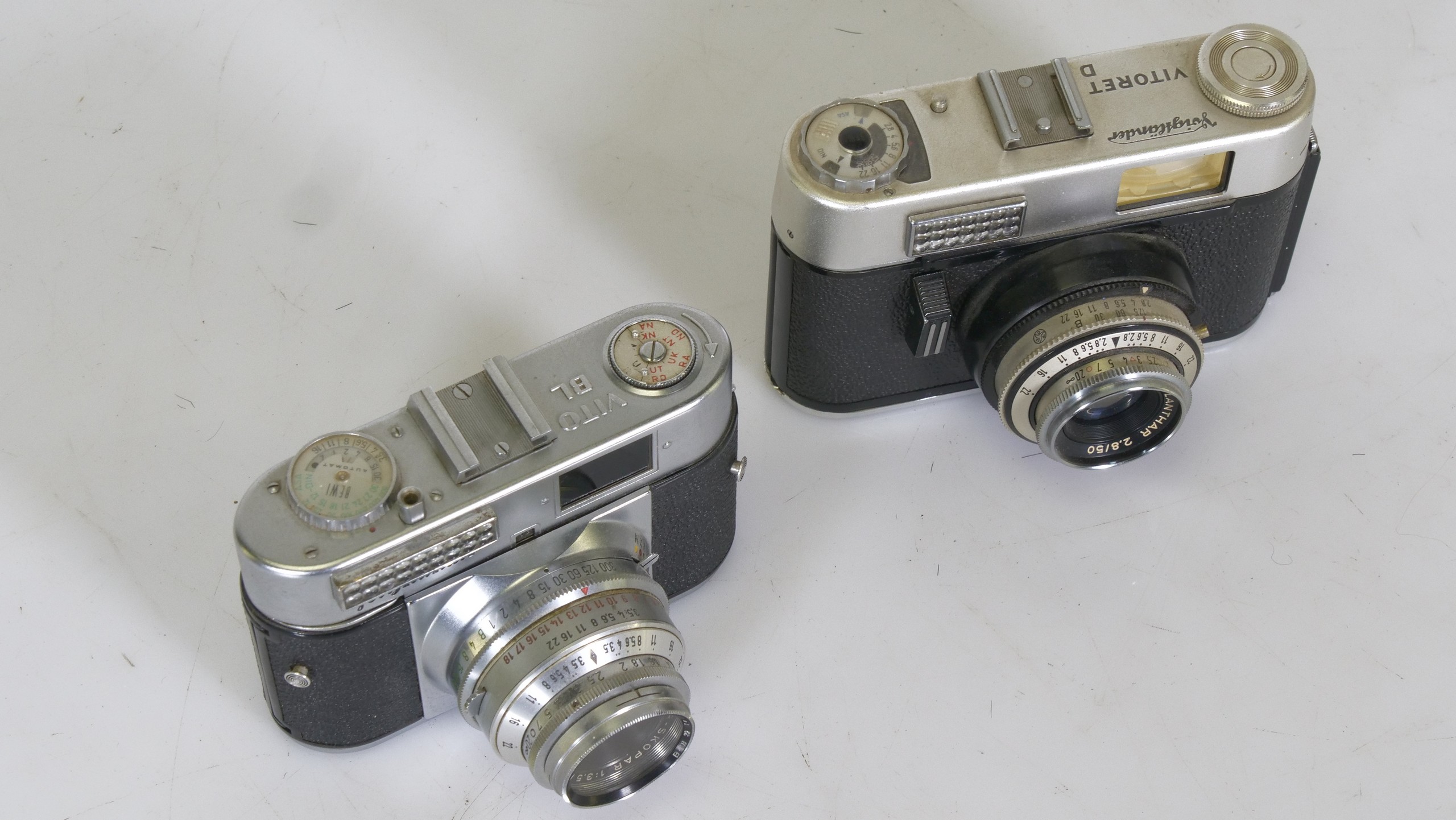 Voigtländer Vito BL & Vitoret D analoge camera set - Afbeelding 4