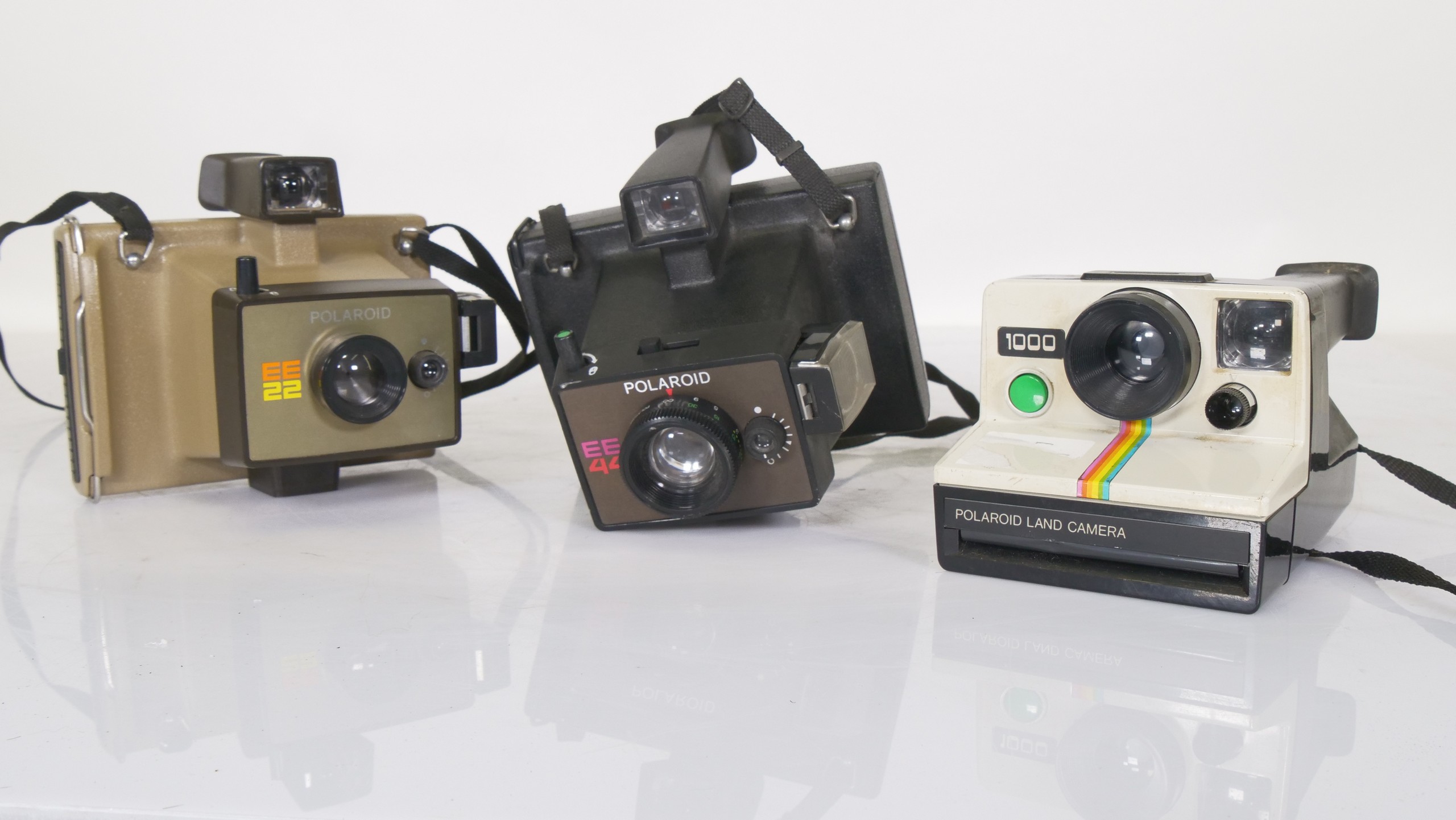 Set Polaroid Camera’s (EE22, EE44 & 1000) – Display - Afbeelding 2