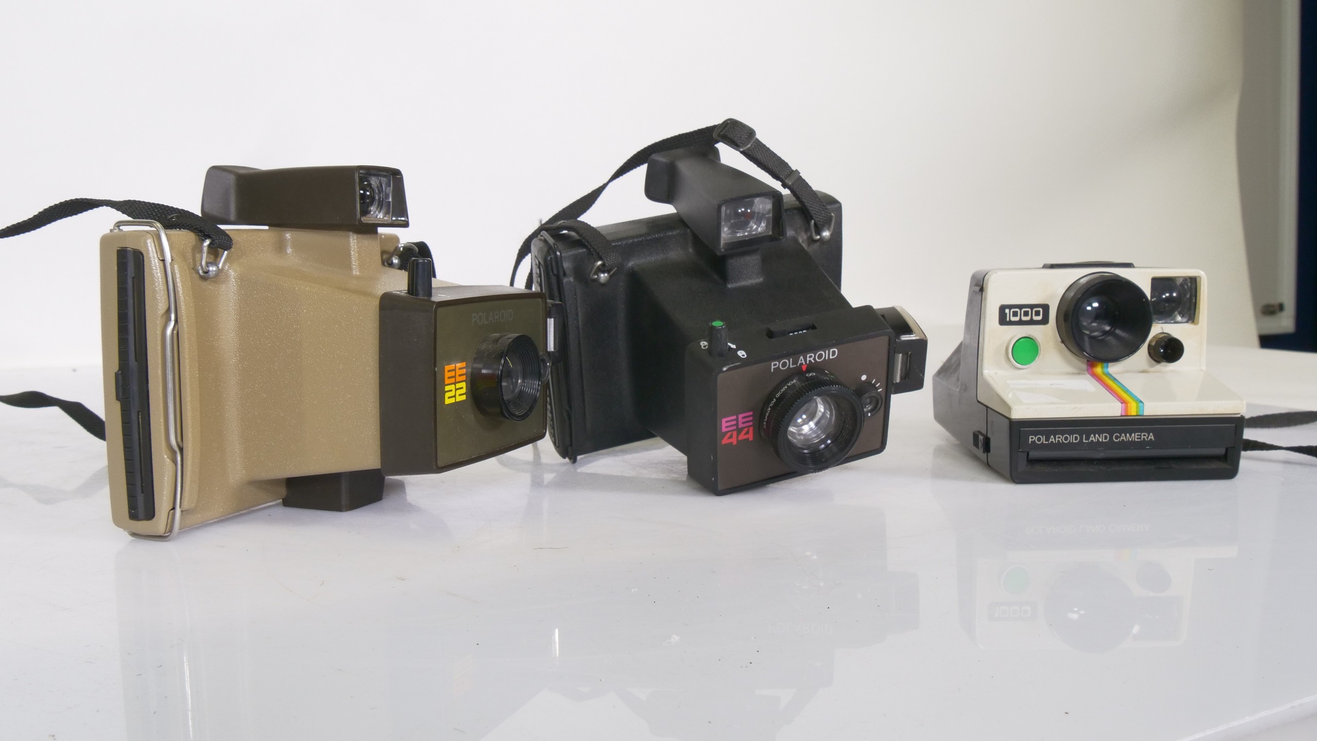 Set Polaroid Camera’s (EE22, EE44 & 1000) – Display - Afbeelding 3