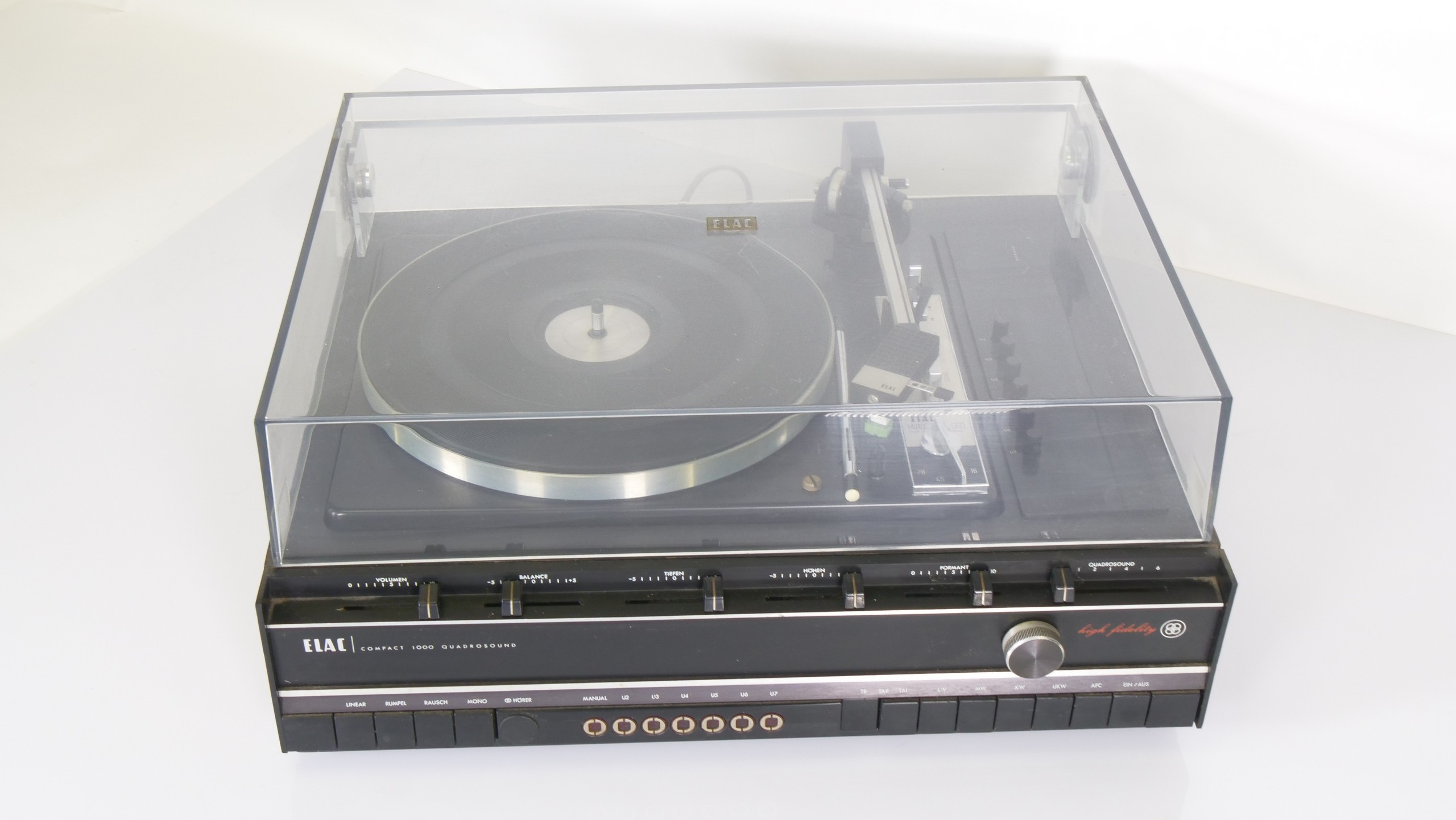 ELAC Compact 1000 Quadrosound platenspeler-radio - Afbeelding 4