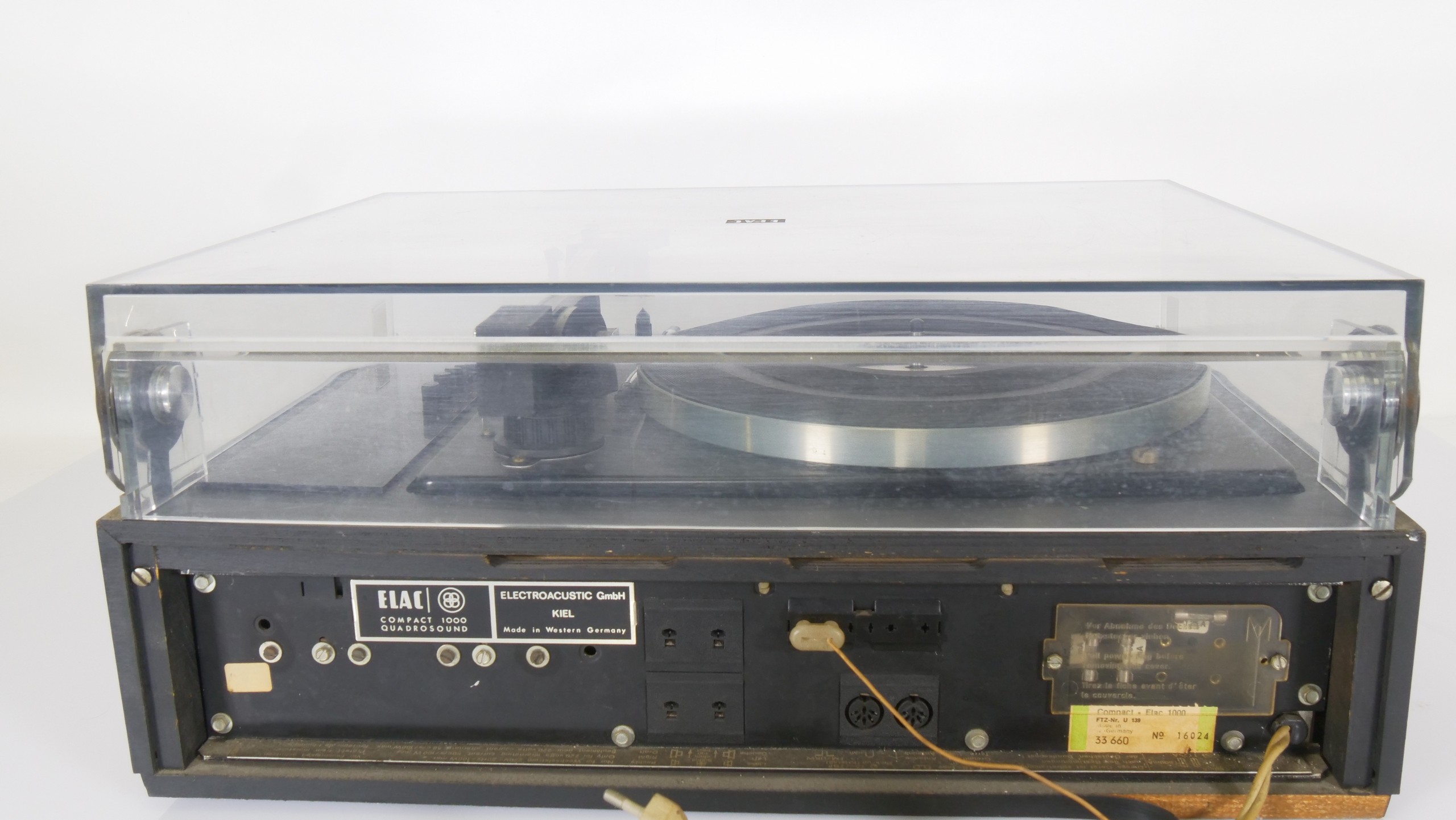 ELAC Compact 1000 Quadrosound platenspeler-radio - Afbeelding 5