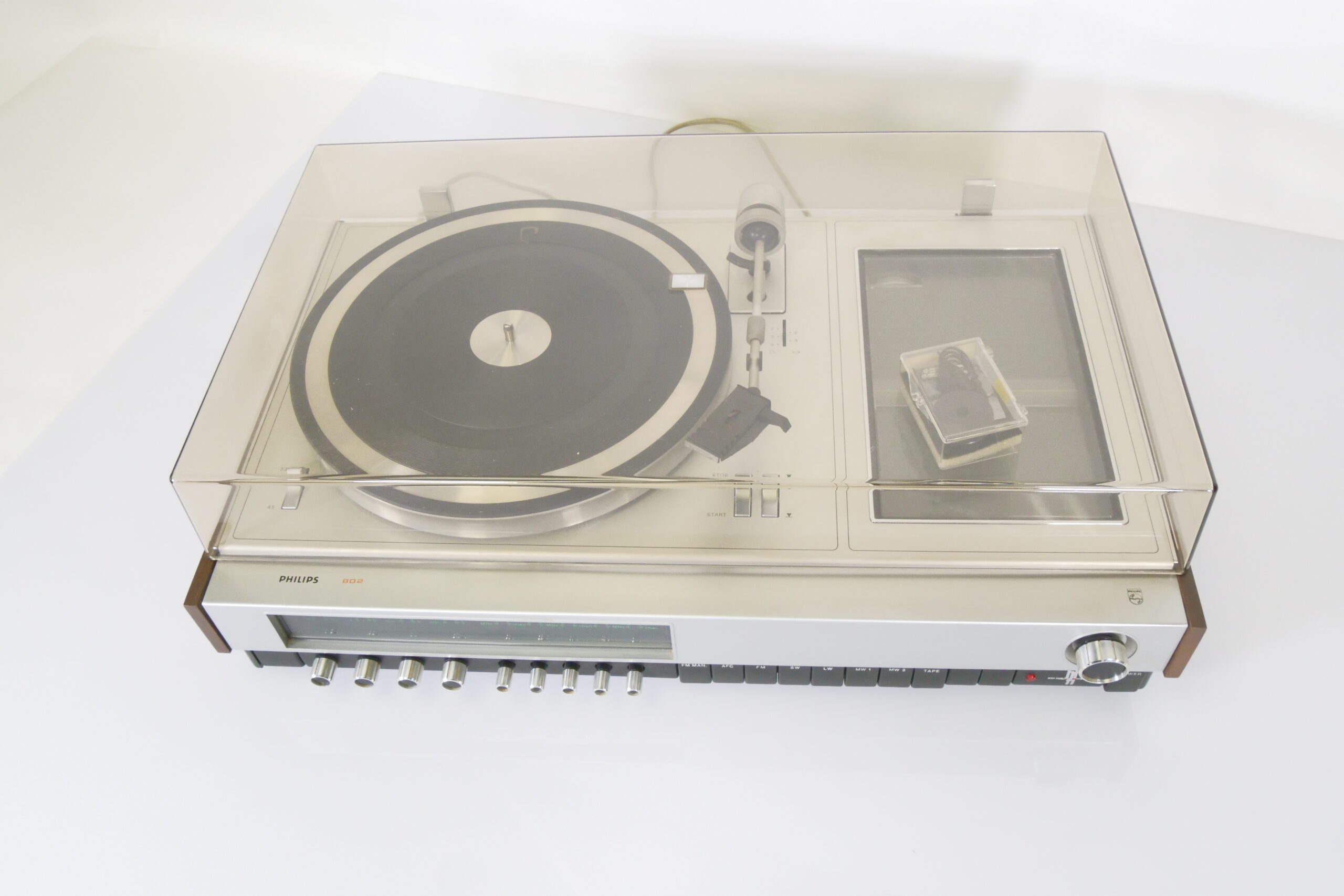 Philips 22RH802/70Z HiFi platenspeler-radio (werkt) - Afbeelding 2