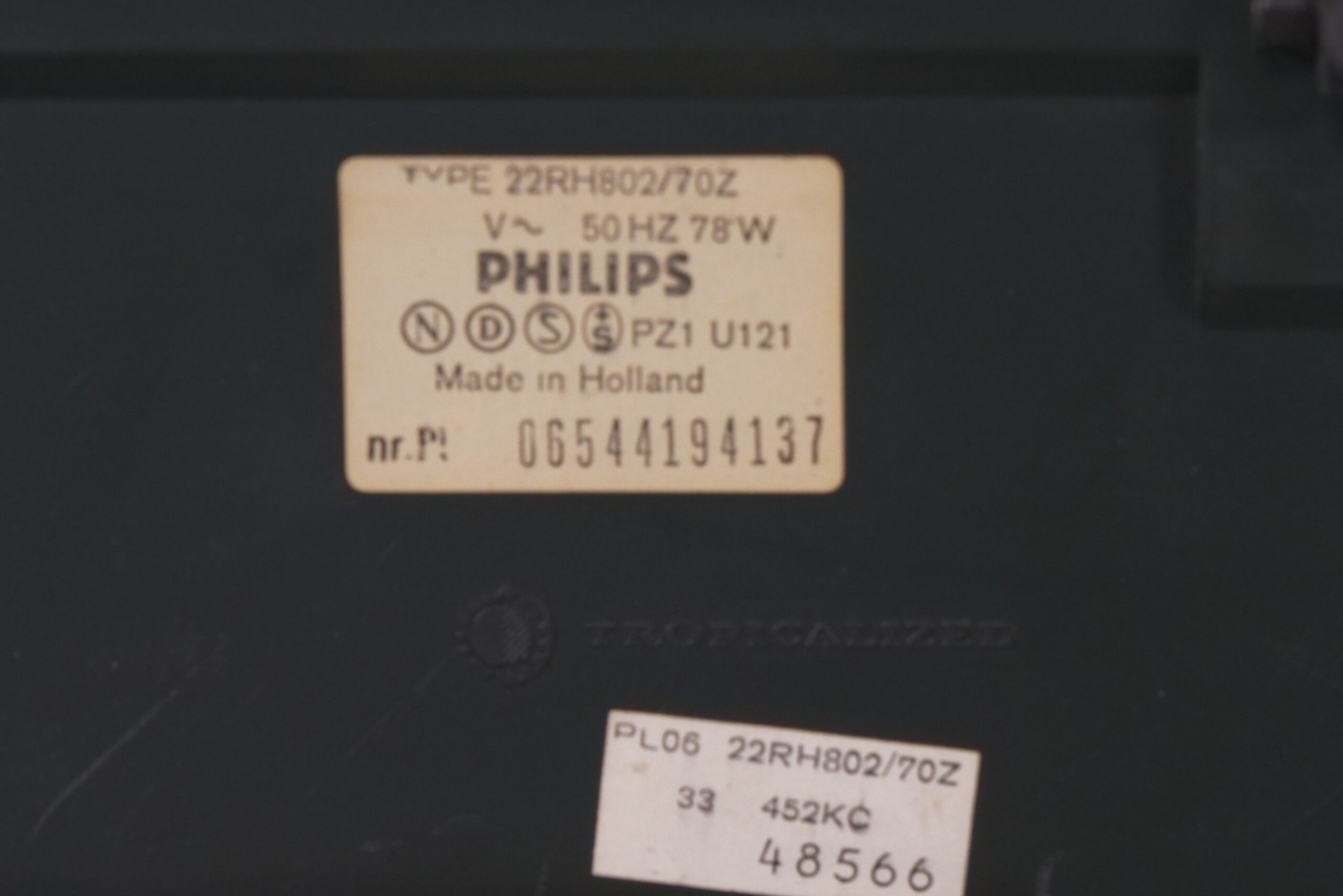 Philips 22RH802/70Z HiFi platenspeler-radio (werkt) - Afbeelding 3